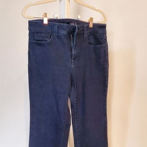 NYDJ Womens Blue Straight Leg Jeans